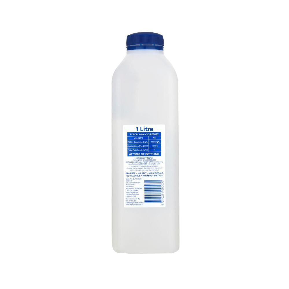 BE Distilled Water - 1L