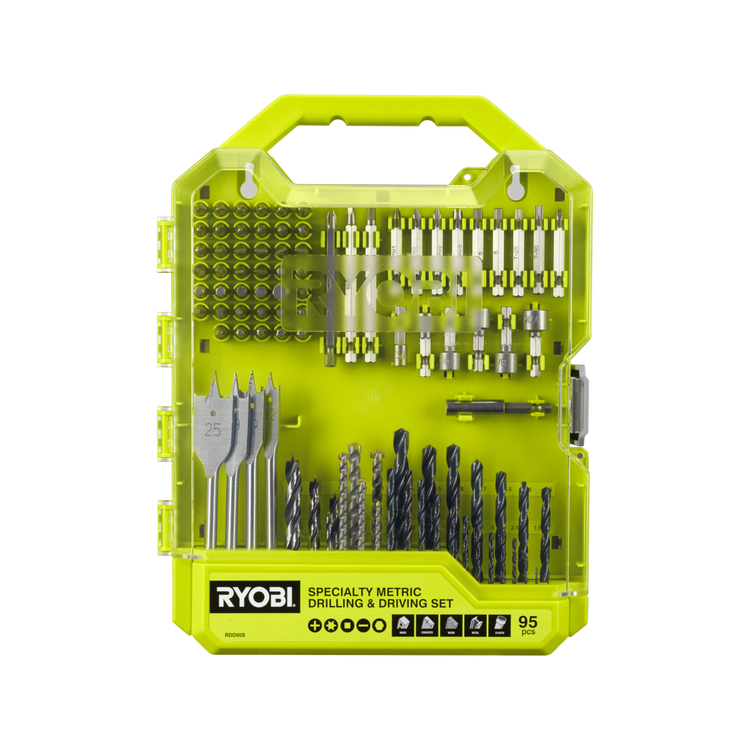 Ryobi 95 Piece Specialty Metric Drill and Drive Set