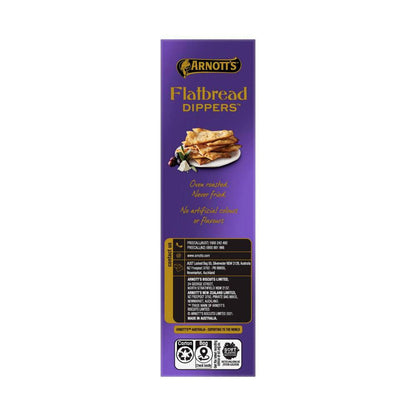 Arnott's Flatbread Dippers Feta & Olive - 130g