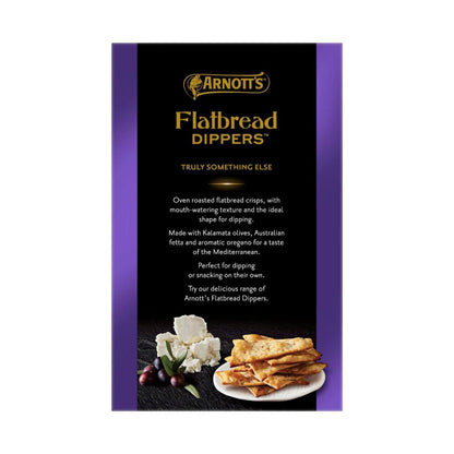 Arnott's Flatbread Dippers Feta & Olive - 130g
