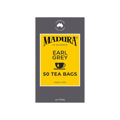 Madura Earl Grey Tea Bags 50 Pack - 100g