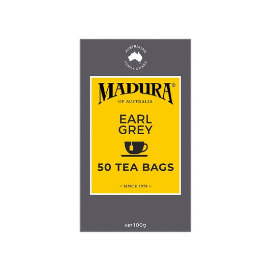 Madura Earl Grey Tea Bags 50 Pack - 100g
