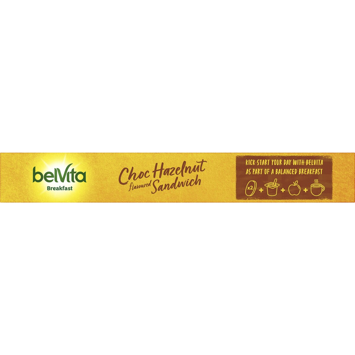 Belvita Choc Hazelnut Sandwich Breakfast Biscuits 5 Pack 253g