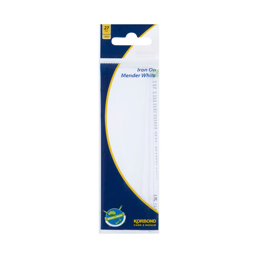 Korbond White Iron On Menders - 1 each