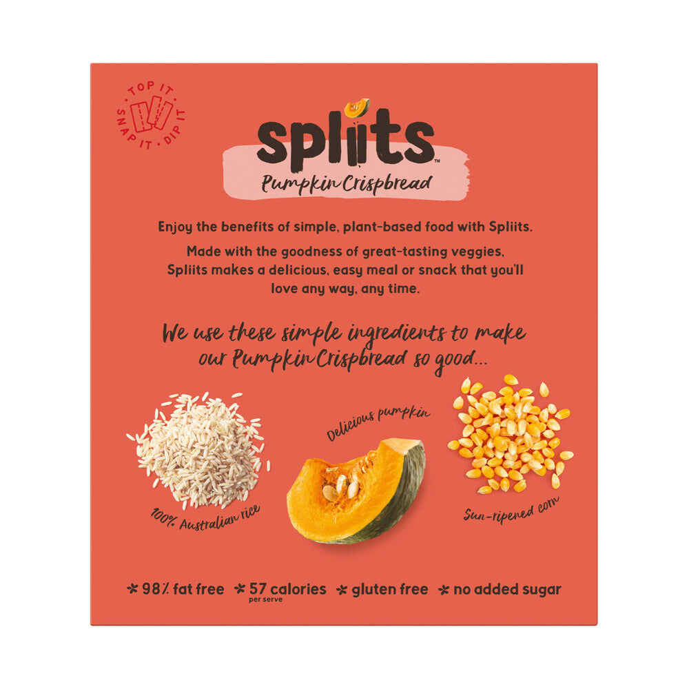Spliits Crispbread Pumpkin - 130g