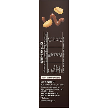 Nice & Natural Nut Butter Bars Peanut Butter 5 Pack