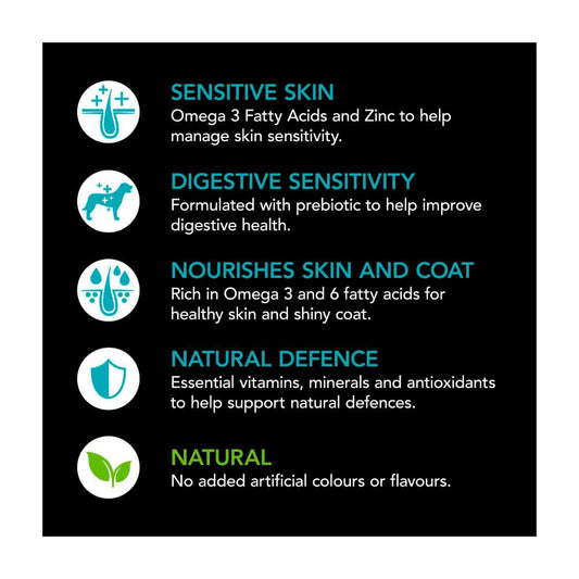 Supercoat Adult Sensitive With Fish Dry Dog Food - 2.6kg