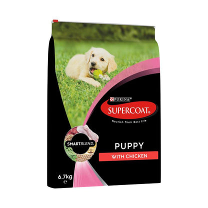 Supercoat Smartblend Puppy Dry Dog Food - 6.7kg