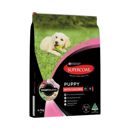 Supercoat Smartblend Puppy Dry Dog Food - 6.7kg