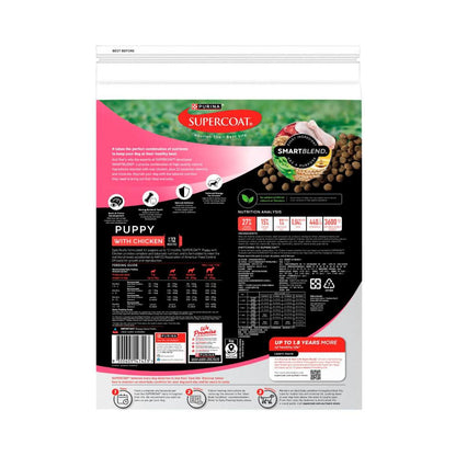 Supercoat Smartblend Puppy Dry Dog Food - 6.7kg