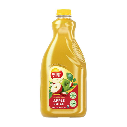 Golden Cire 100% Apple Juice No Added Sugar Fruit Juice - 2L