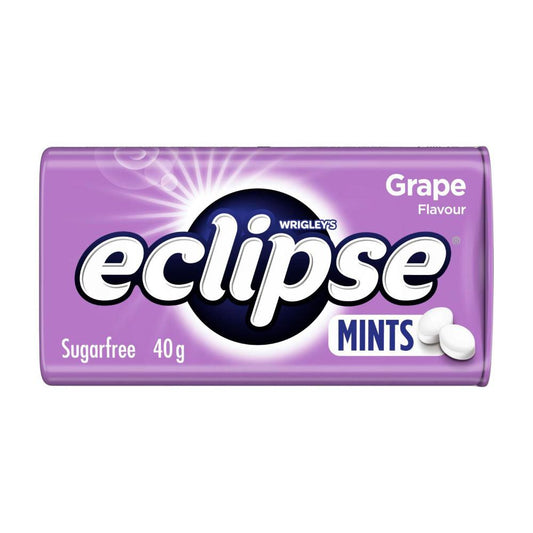 Wrigley's Eipse Grape Sugar Free Mint Tin - 40g