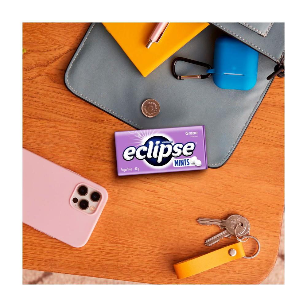 Wrigley's Eclipse Grape Sugar Free Mint Tin - 40g