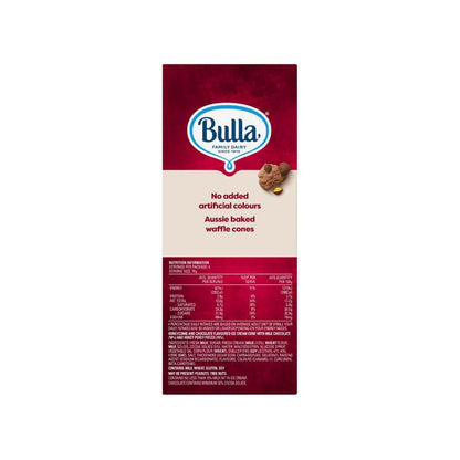 Bulla Creamy Classics Choc Honeycomb Cone 4 Pack - 520mL
