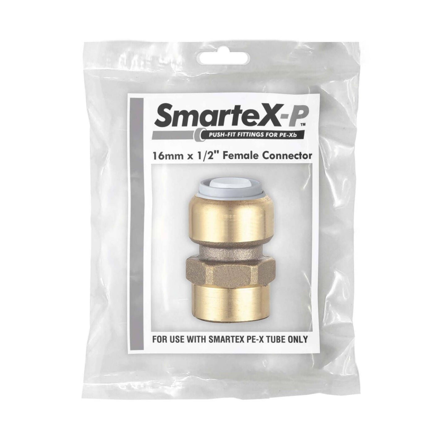 Smartex Pex Female Connector - 16 x 15mm