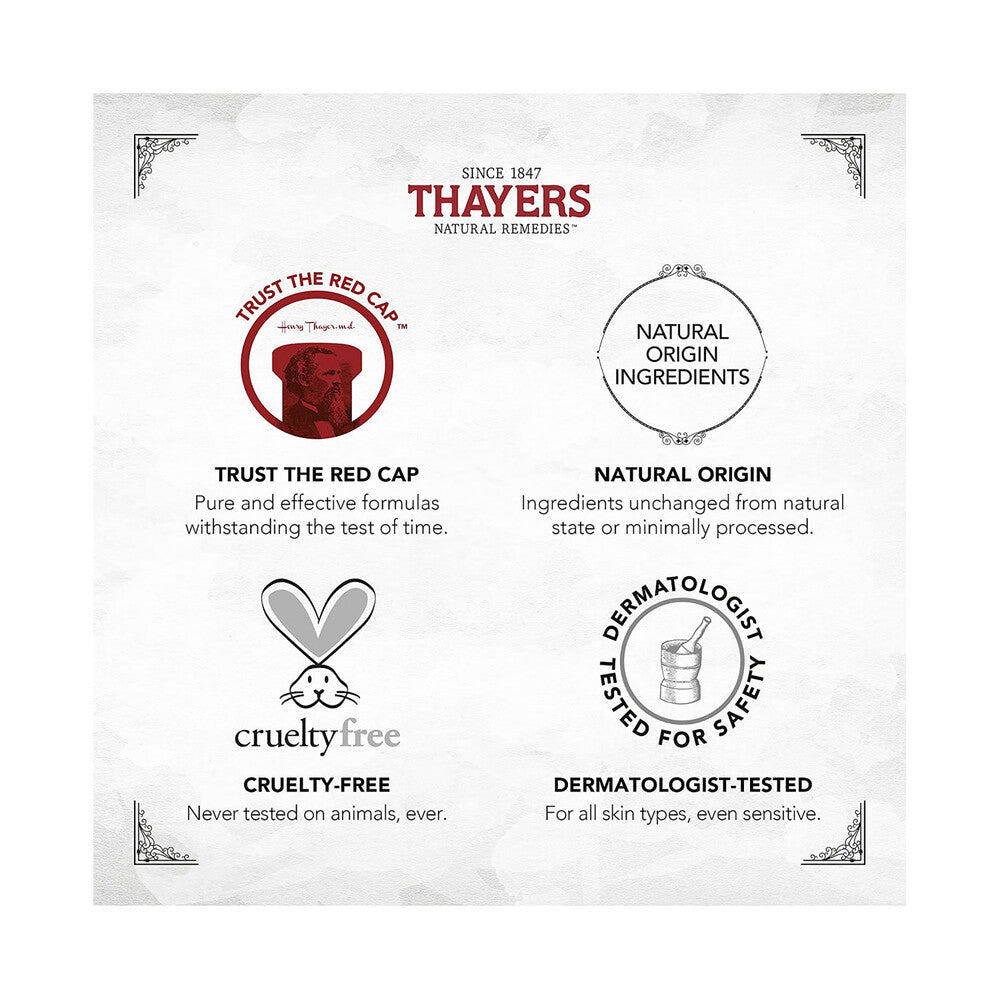 Thayers Rose Petal Alcohol Free Toner With Witch Hazel & Aloe Vera - 355mL