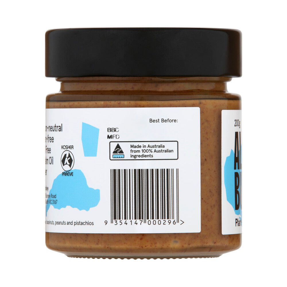 99th Monkey Crunchy Natural Almond Butter - 200g