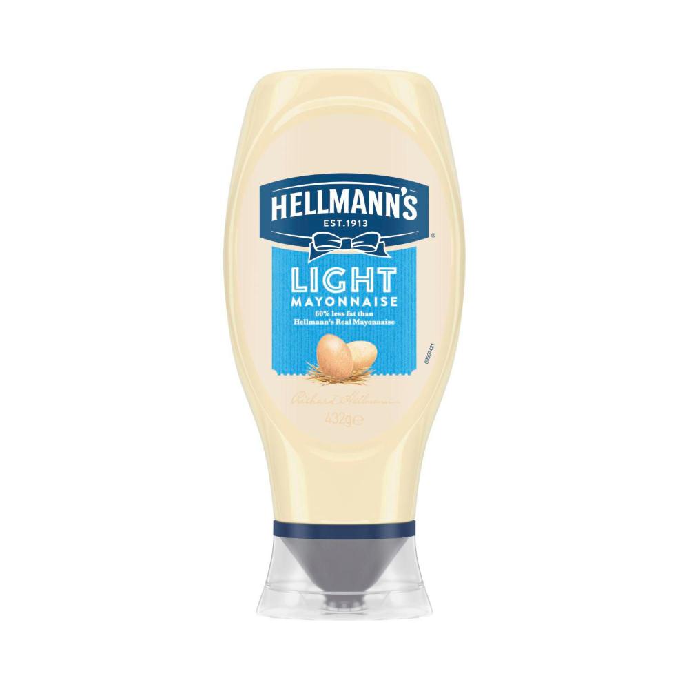 Hellmann's Squeeze Light Mayonnaise - 432g
