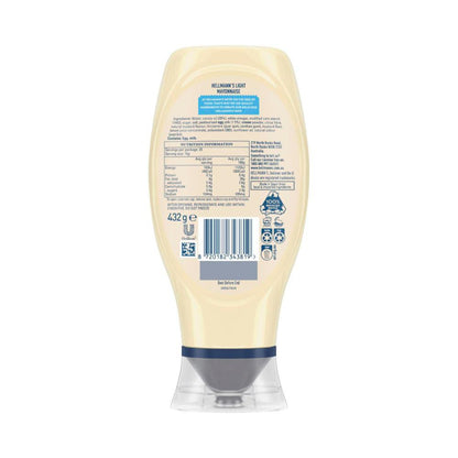 Hellmann's Squeeze Light Mayonnaise - 432g