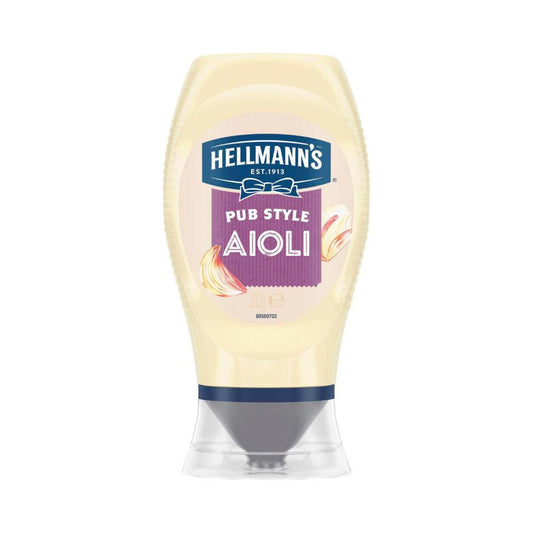 Hellmann's Squeeze Aioli Mayo - 252g