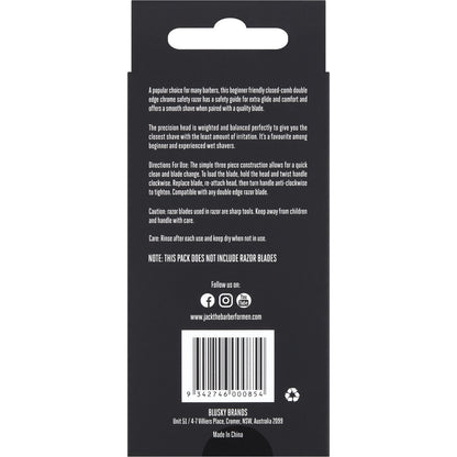 Jack The Barber Double Edge Razor (long) Each
