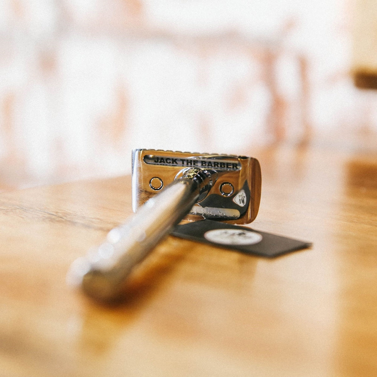 Jack The Barber Double Edge Mens Chrome Safety Razor Each