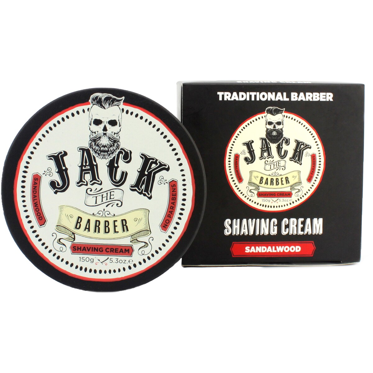 Jack The Barber Shaving Cream 150g