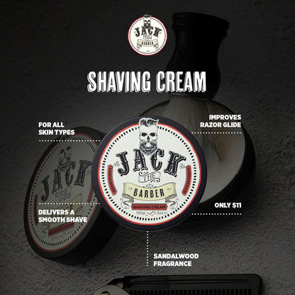 Jack The Barber Shaving Cream 150g