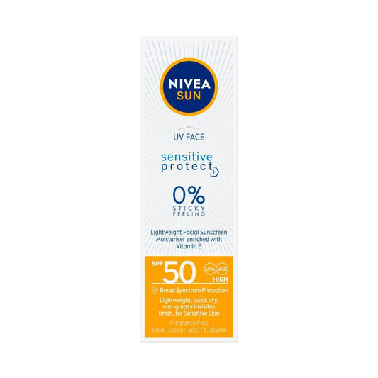 Nivea Sun Uv Face Sensitive Protect SPF 50 - 50mL