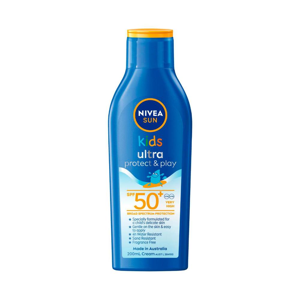 Nivea Sun Kids Ultra Protect & Play Sunscreen Lotion SPF 50 - 200mL