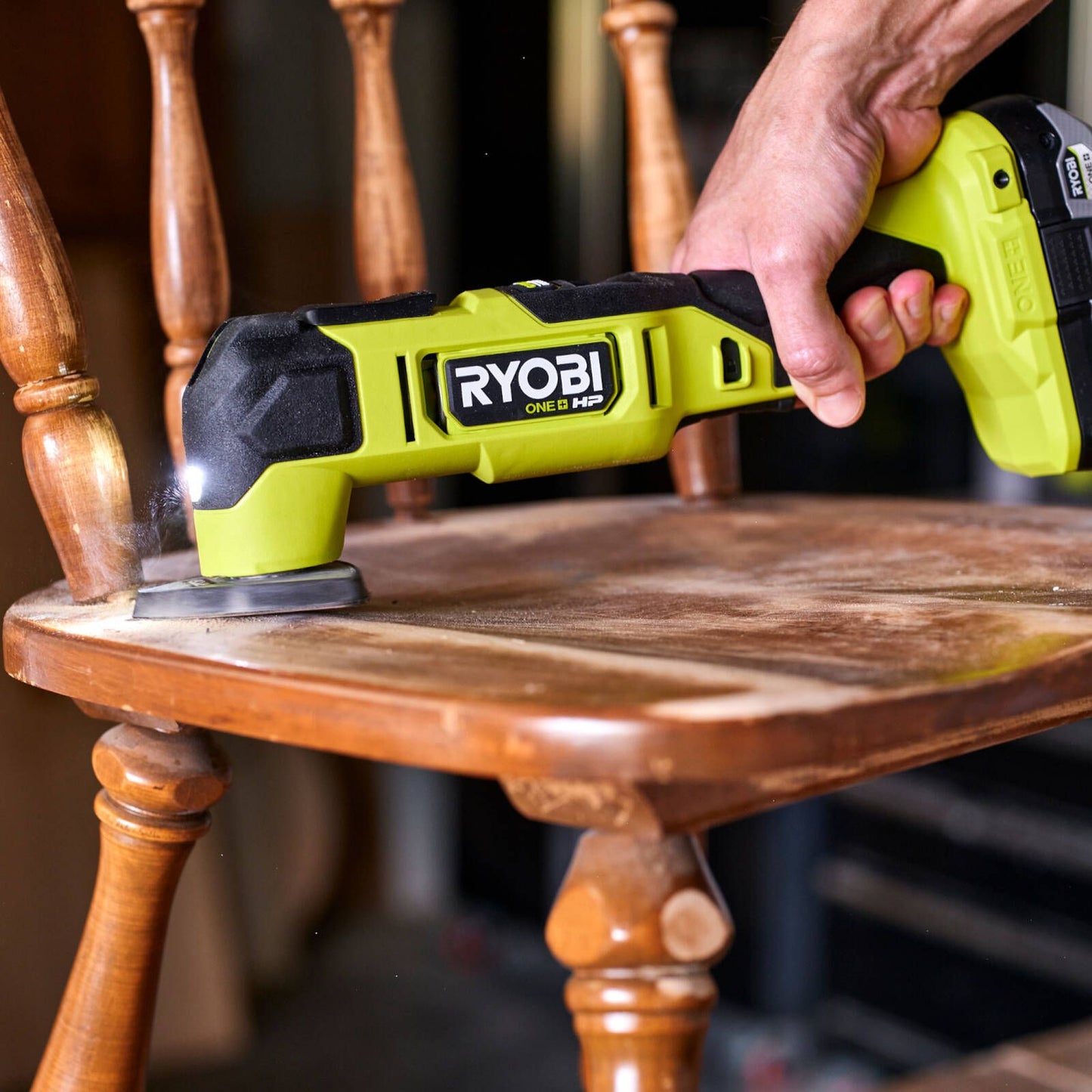 Ryobi ONE+ HP Brushless Multitool - Tool Only - 80 x 322 x 138mm