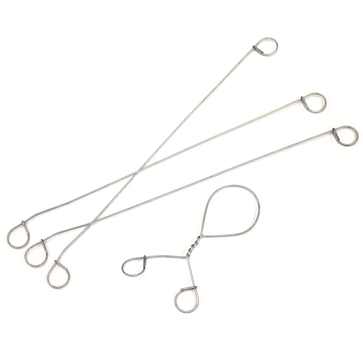 Jack Easi-Twist Screen Ties - 50 Pack - 1mm Galvanised Steel - Secure Fit