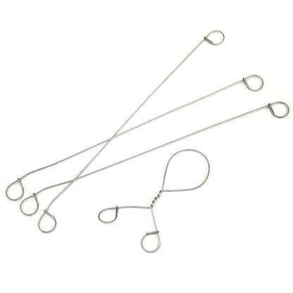 Jack Easi-Twist Screen Ties - 50 Pack - 1mm Galvanised Steel - Secure Fit