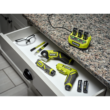 Ryobi USB Lithium 3 Port Charger - 3A