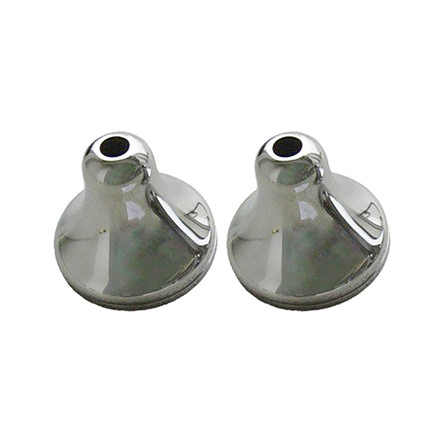 Shaw Mason Chrome Plated Brass Basin Flange - 96 x 172mm - 2 Pack