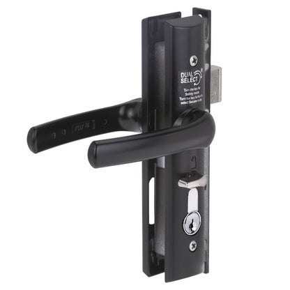 Yale Quattro Lock Screen Security Door - 145 x 250 x 75mm - Black