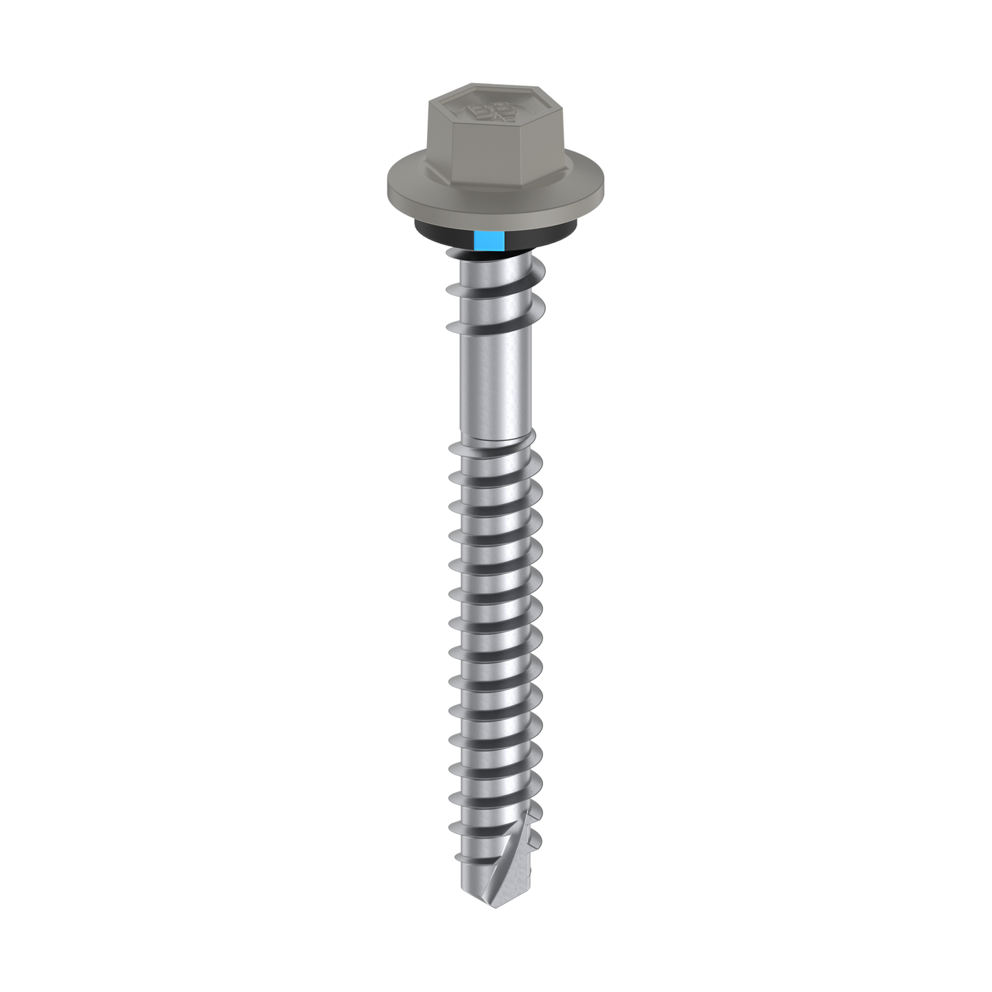 Bremick Vortex Plus Roofing Screw - 6.2 x 50mm - Hex B8 - Dune - 100 Pack