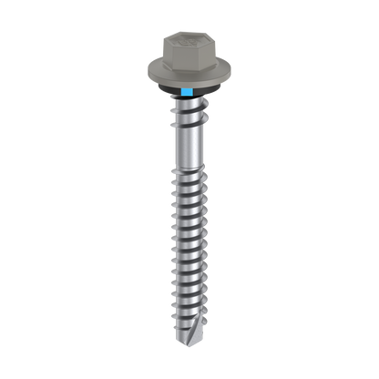 Bremick Vortex Plus Roofing Screw - 6.2 x 50mm - Hex B8 - Dune - 100 Pack