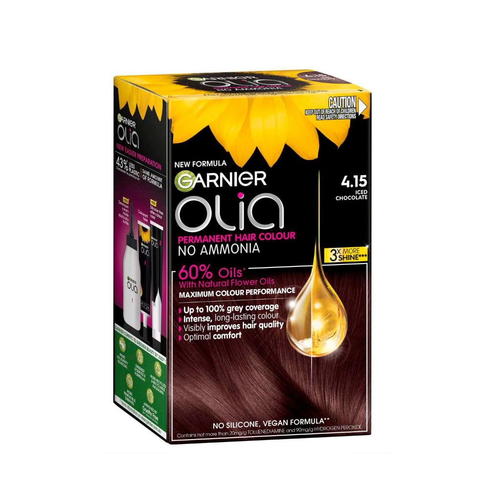 Garnier Olia Hair Colour 4.15 Iced Chocolate - 1 each