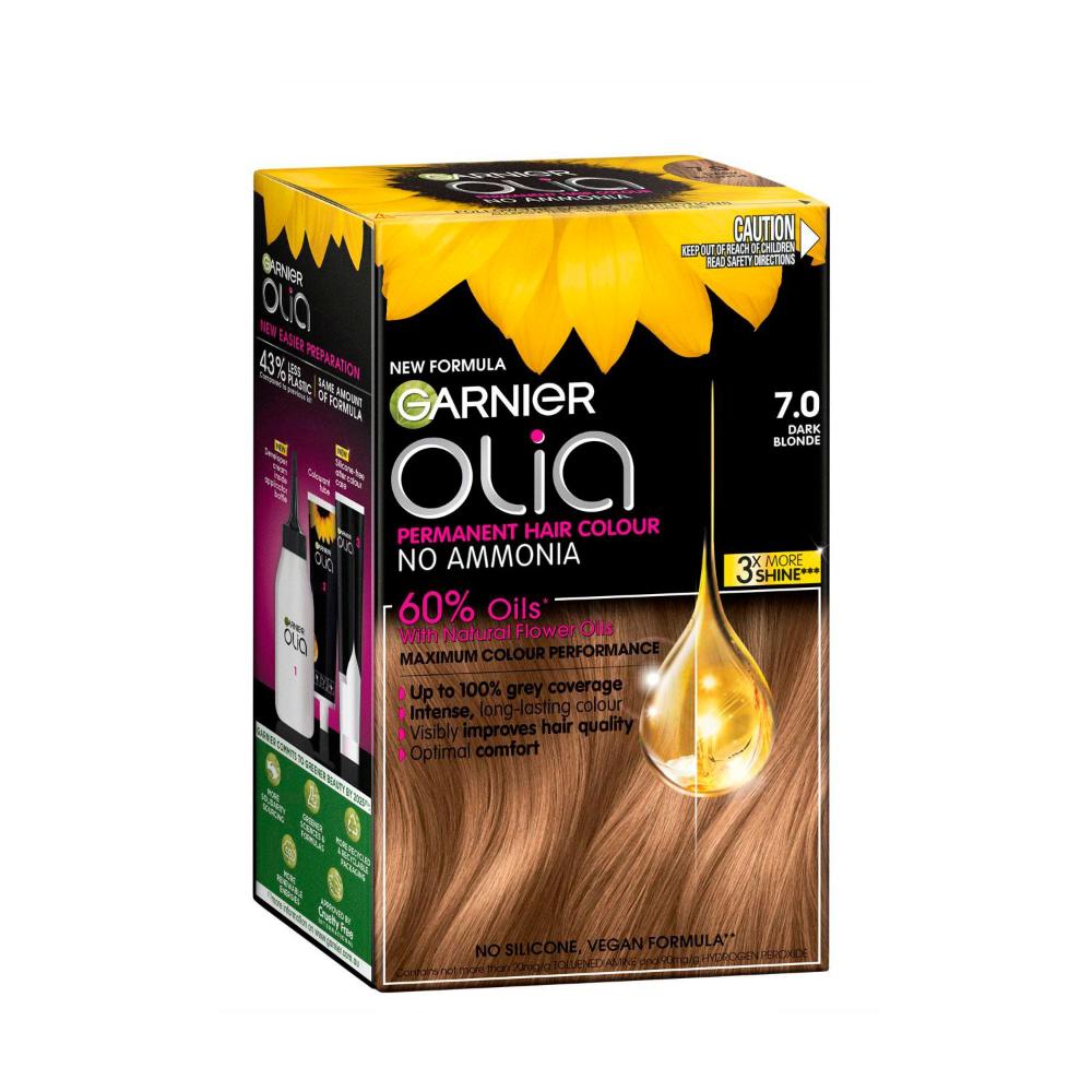 Garnier Olia Hair Colour 7.0 Dark Blonde - 1 each