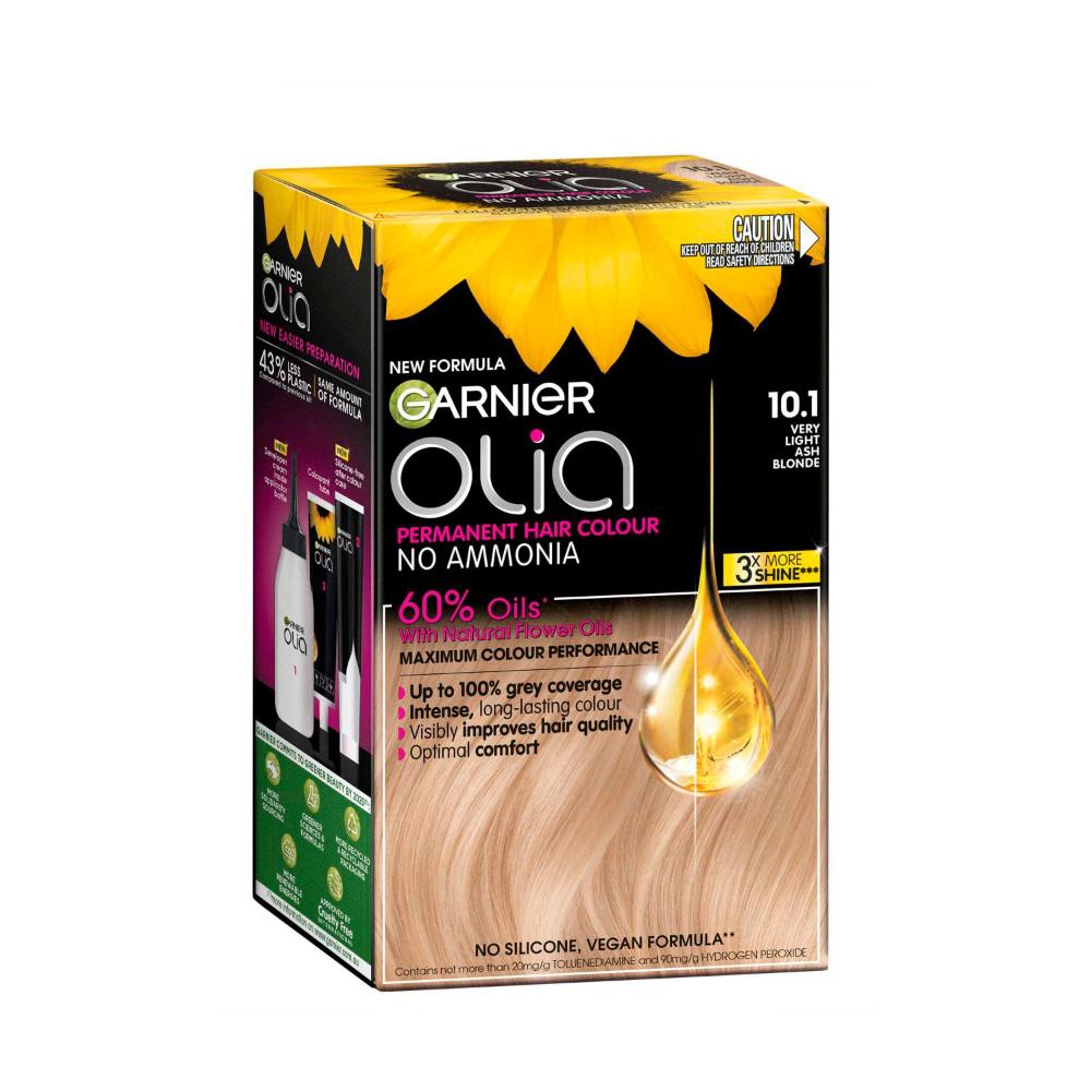 Garnier Olia Hair Colour 10.1 Very Very Light Blonde - 1 each