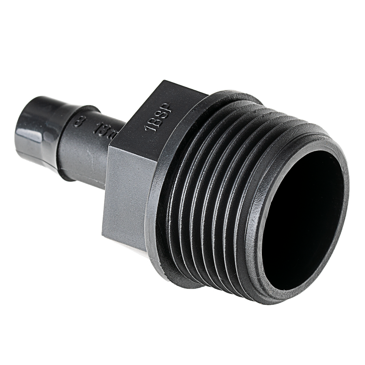 K-Rain Male Director 13mm x 25mm Bsp Thread 10 Pack - Black