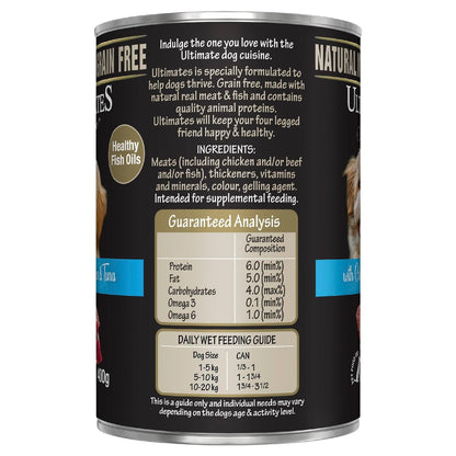 Ultimates Indulge Chicken Mince And Tuna 400g