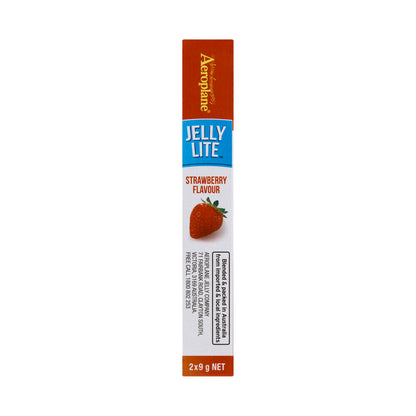 Aeroplane Lite Strawberry Jelly Crystals 2 Pack - 18g