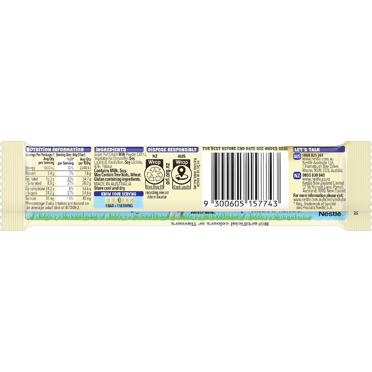 Milkybar Classic Bar 44g