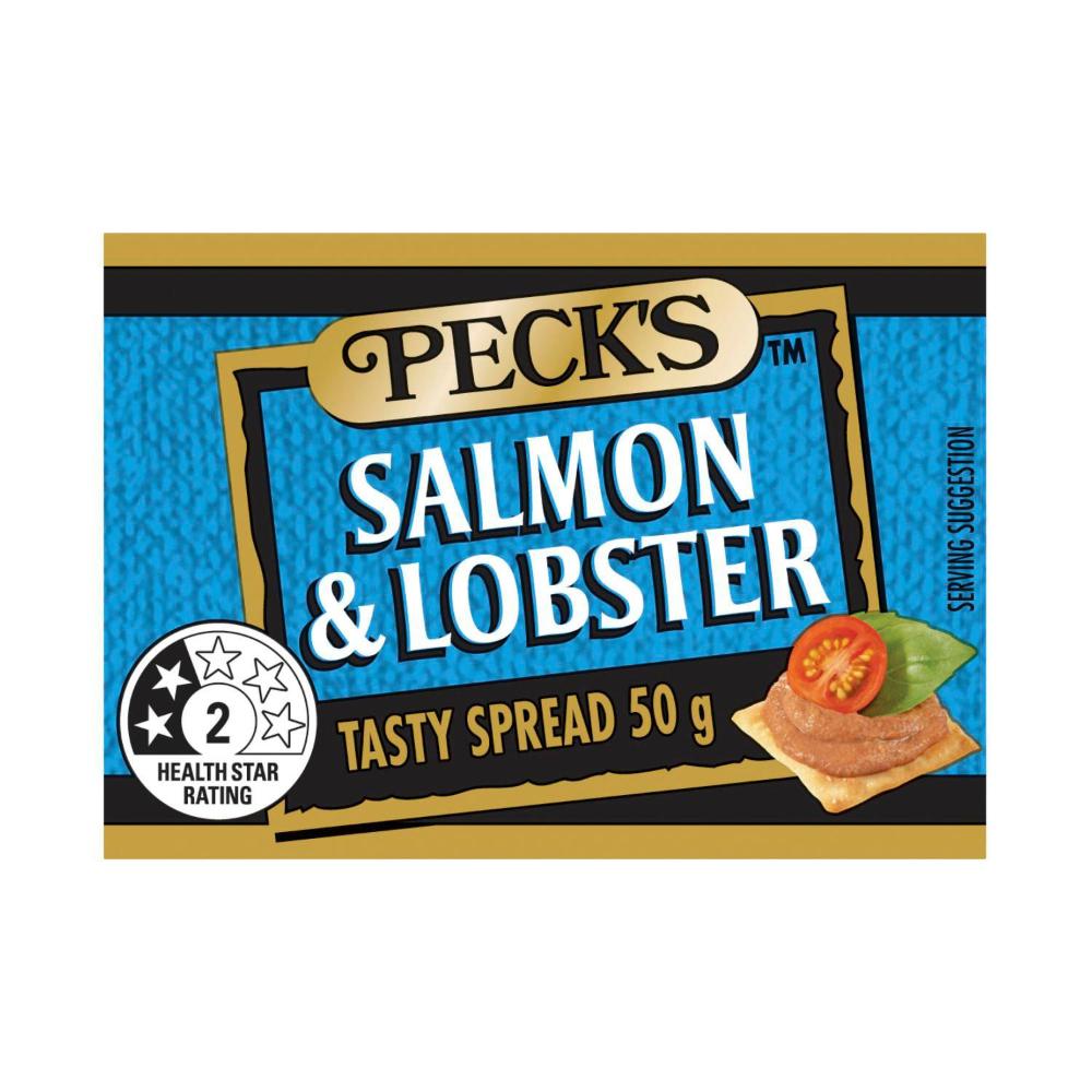 Peck's Salmon & Lobster Spread - 50g