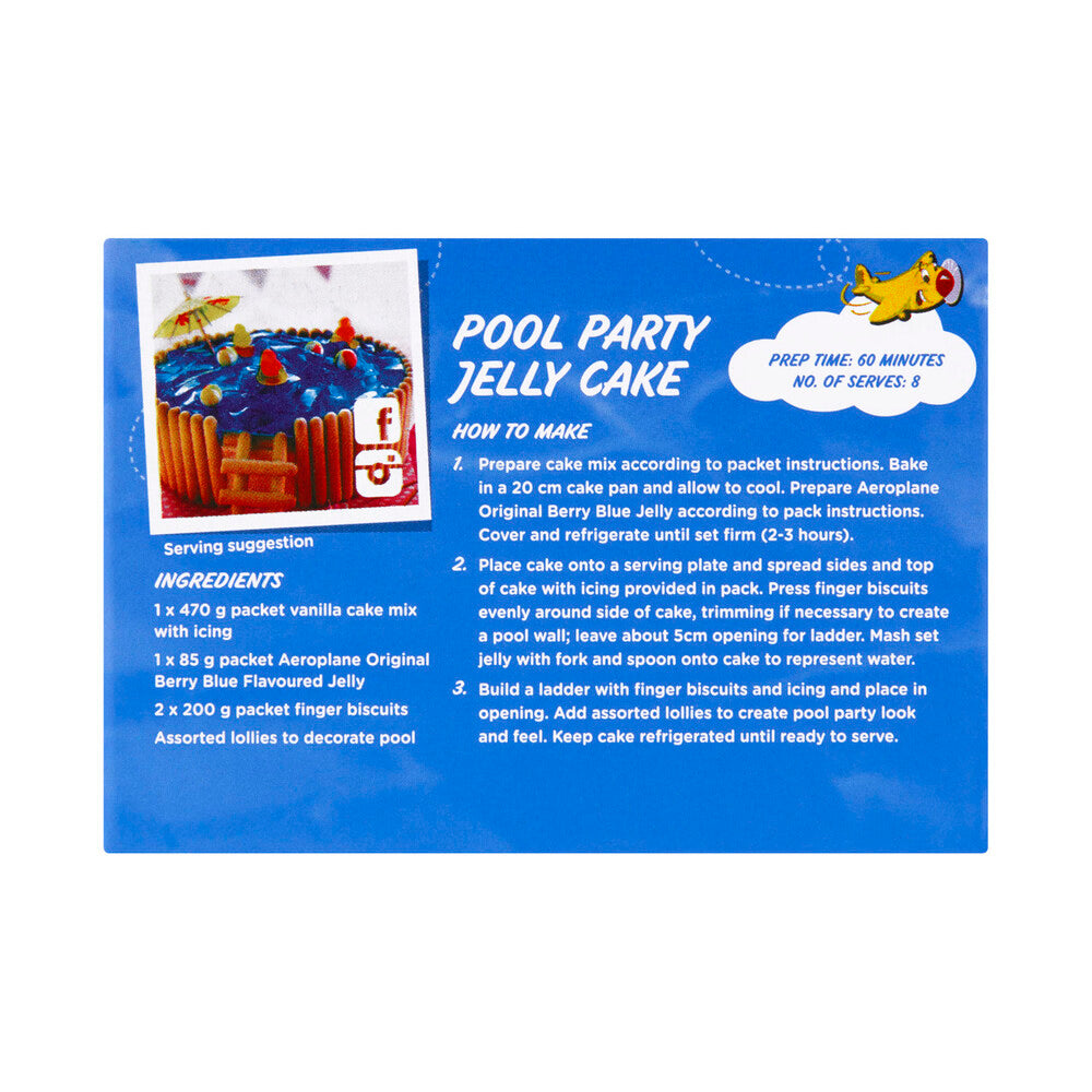 Aeroplane Berry Blue Jelly Crystals - 85g