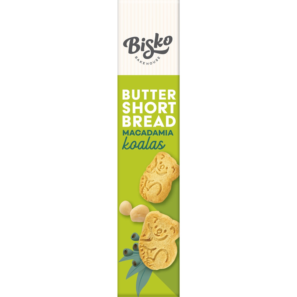 Bisko Bakehouse Butter Shortbread Macadamia Koalas 150g