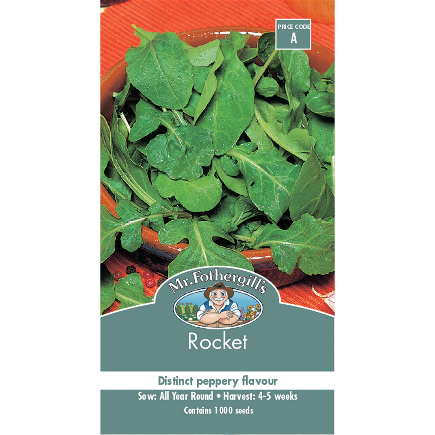 Mr Fothergill Rocket Vegetable Seeds