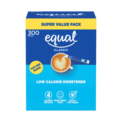 Equal Sweetner Sticks - 300 Pack